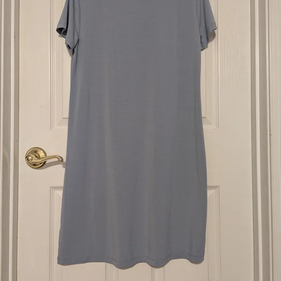 Free Fly Dress Women's Size Small Bamboo Flex Pocket Cays Blue Stretch Summer - Picture 7 of 11